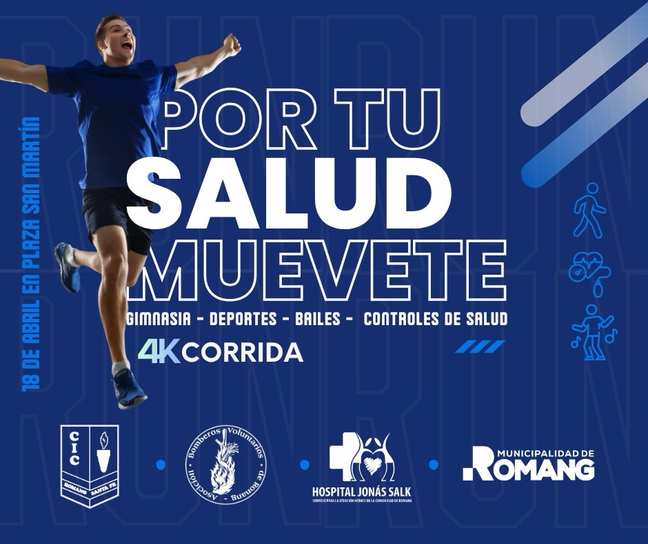 Lee más sobre el artículo Invitan a la jornada “Por tu salud, muévete” en Romang