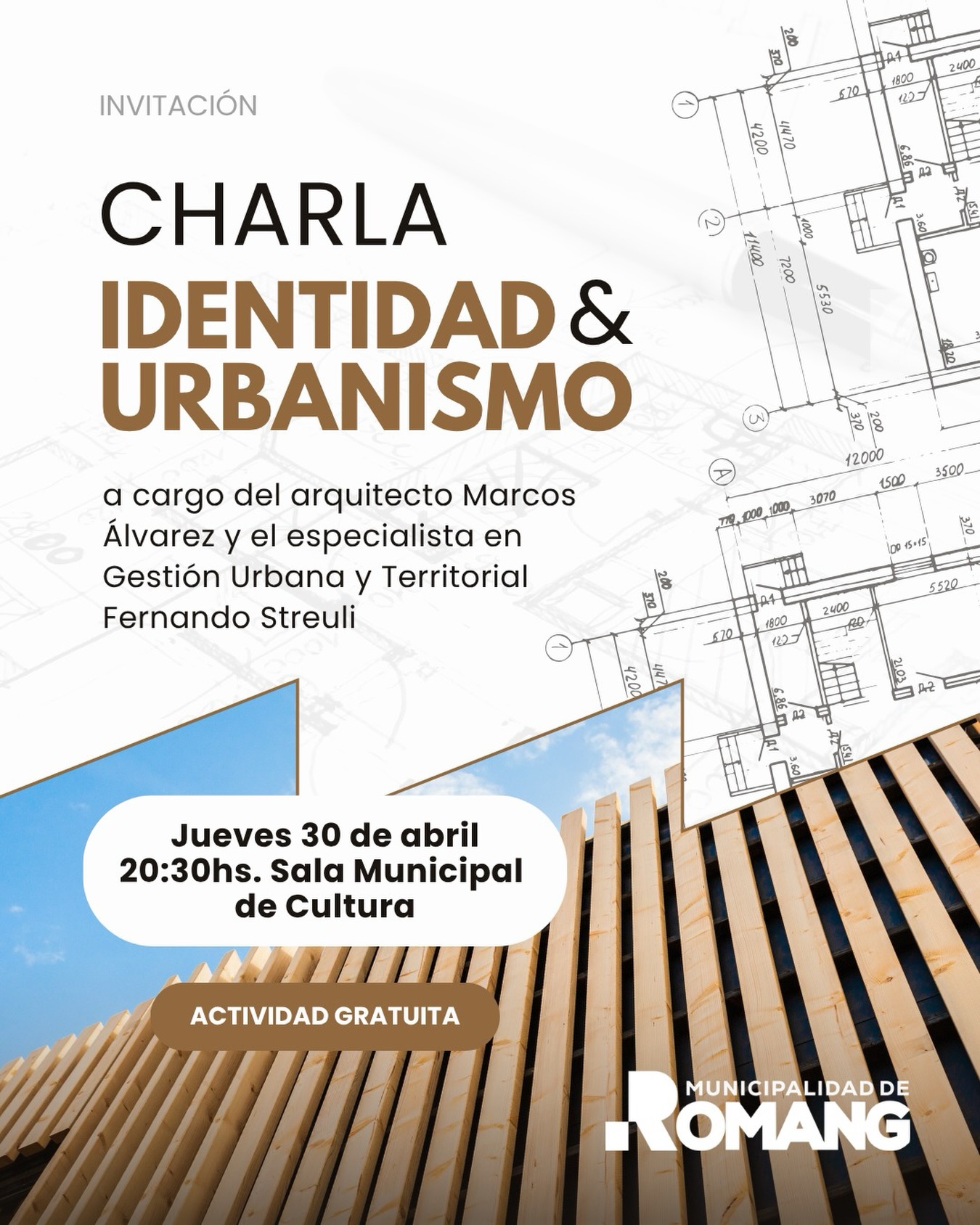 Lee más sobre el artículo Romang invita a una charla sobre identidad y urbanismo en el marco de su 153° Aniversario