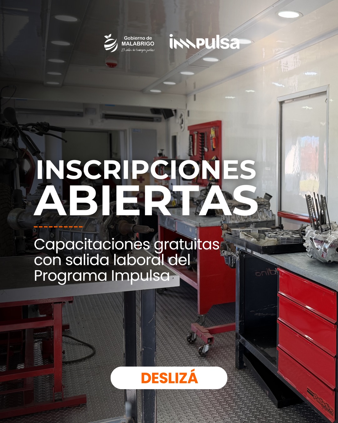 Lee más sobre el artículo Inscripciones abiertas para los Talleres Impulsa en Malabrigo